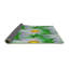 Tapis vert/orange à motifs-438643847