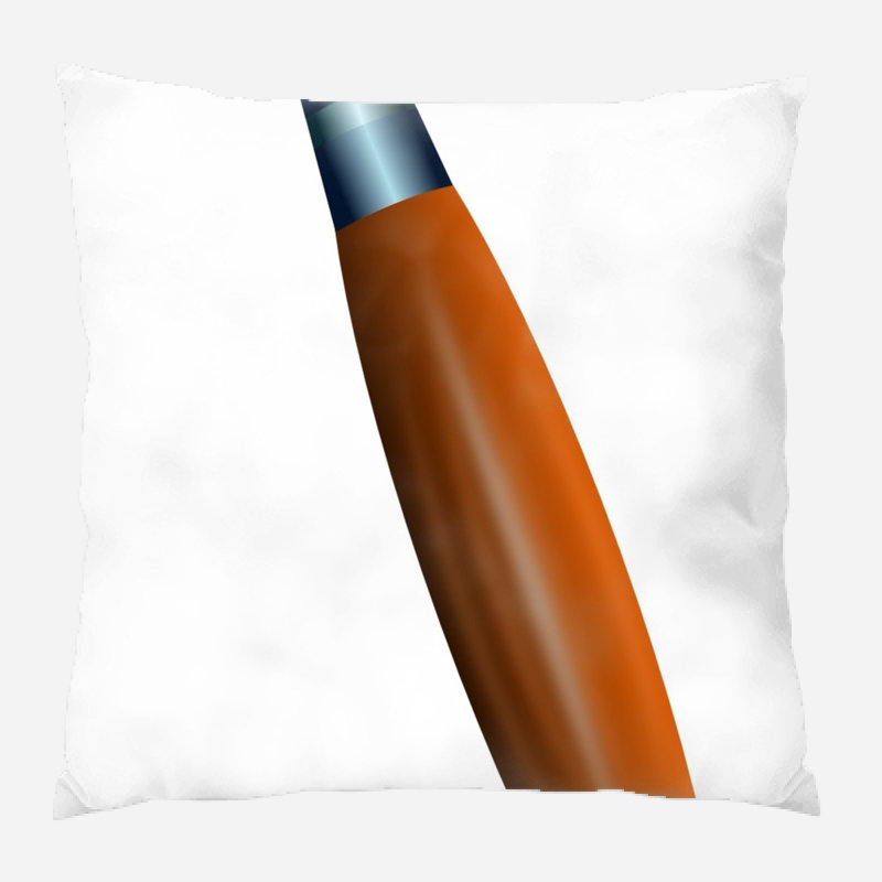 Outdoor Reversible Throw Pillow, Microsuede, Indoor