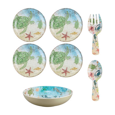 Rosecliff Heights Florencia Melamine Serving Bowl