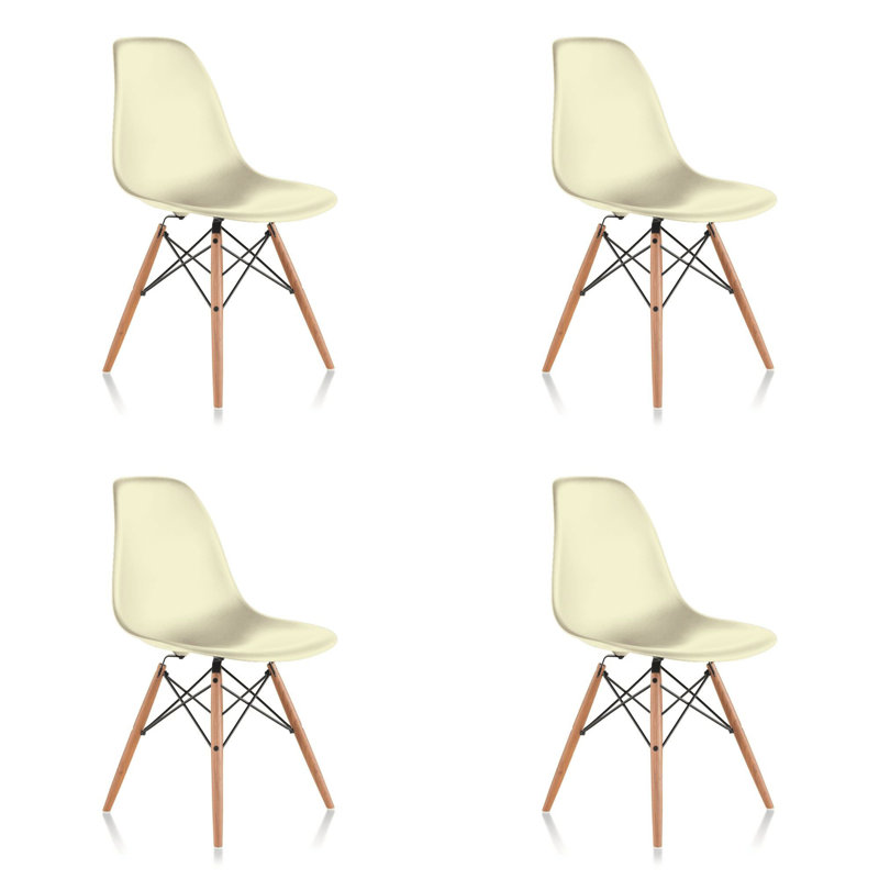 17.5'' H Side Chair, Cream