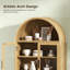 Grande armoire de rangement arquée 70,8 po-1832475015-1832475018