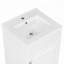 Meuble-lavabo 20 po avec lavabo en céramique, tablette réglable-280361041
