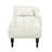 Modern Sofa 60.6" Velvet Chaise Lounge Buttons Tufted Nailhead Trimmed Solid Wood Legs With 1 Pillow
