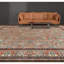 Hand Knotted Wool Oriental Area Rug in Ivory