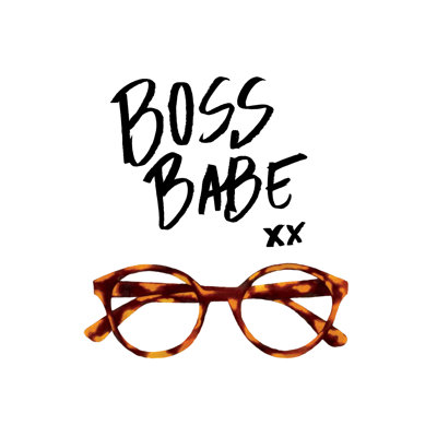 Babe With Tortois Shell Glasses - Wrapped Canvas Print