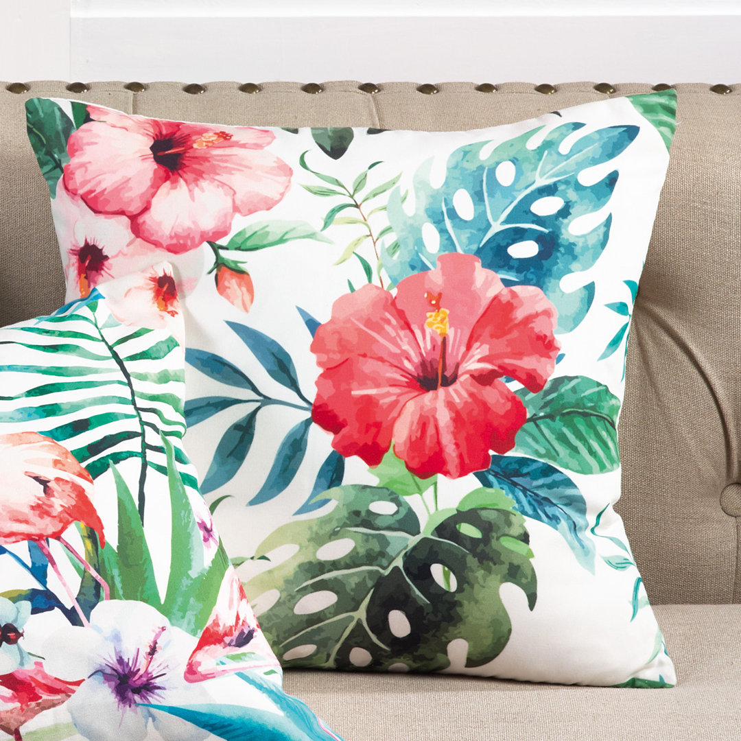 Tahiti Indoor/Outdoor Throw Pillow Saro