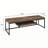 Weathered Oak And Black 1-Shelf TV Stand