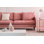Pieds de meuble de 3 po de hauteur Outwater - dessus 2-3 / 4 po x base 1-7 / 8 po - Finition espresso - paquet de 4