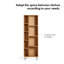 188cm H x 60cm W Standard Bookcase