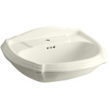 Portrait® Vitreous China U-Shaped Pedestal Bathroom Sink