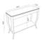Console en bois massif avec tablette Locke 35,4-472923389