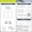 Cloisons 4 pièces en verre transparent - Portes coulissantes - Portes de placard-55388127-55388129