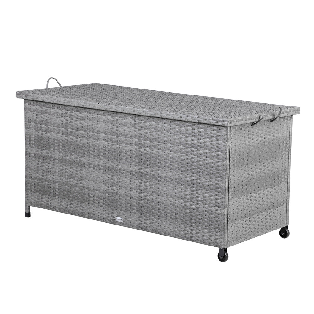 Auflagenbox aus Polyrattan