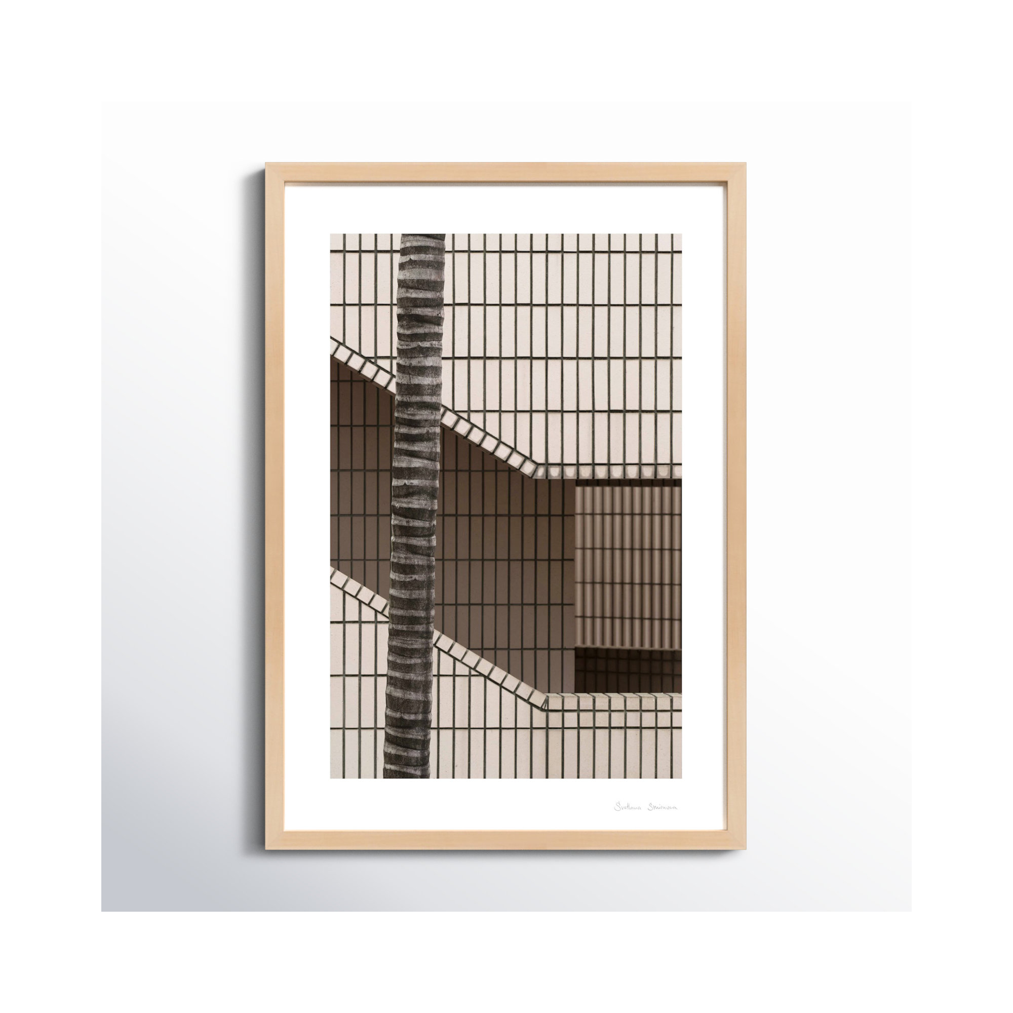 Loui Hong Kong 2 by Svetlana Smirnova - Picture Frame Photograph, 25" H x 17.5" W x 1.25" D, Maple