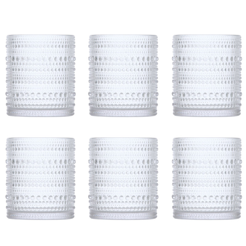 Jupiter Drinking Glass, Clear, 10 oz.
