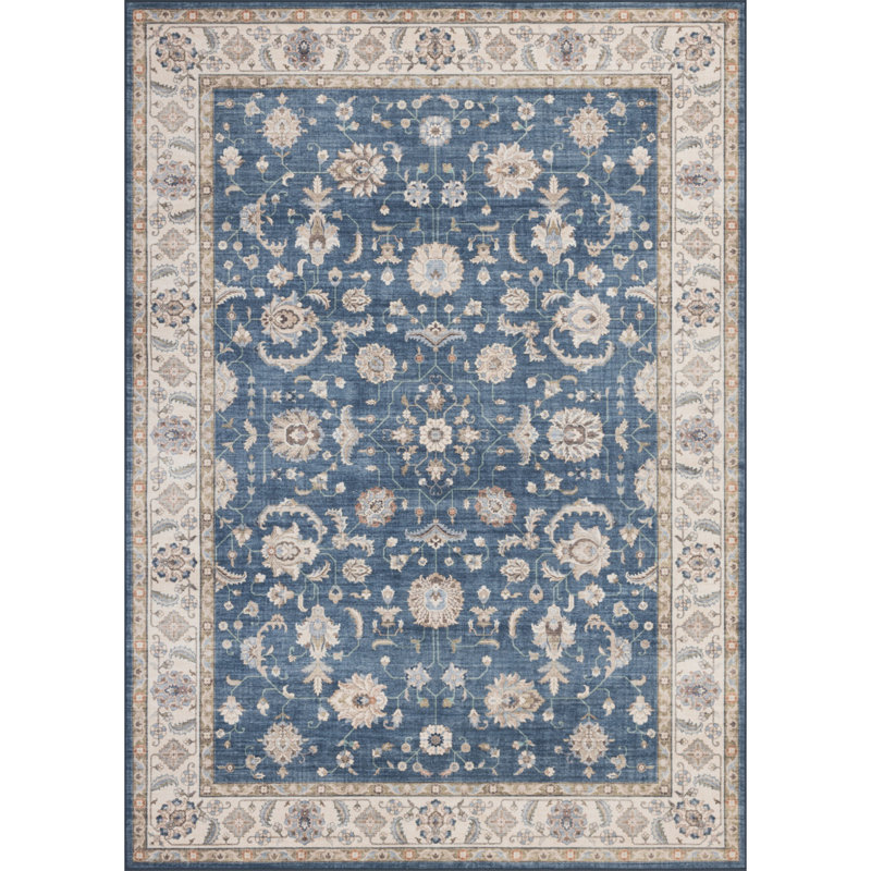 Contemporary Design Multi Accent Rug, Rectangle 10' x 14', Navy