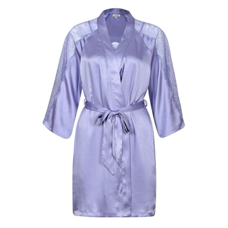Peignoir en satin de soie fille / femme Baskije