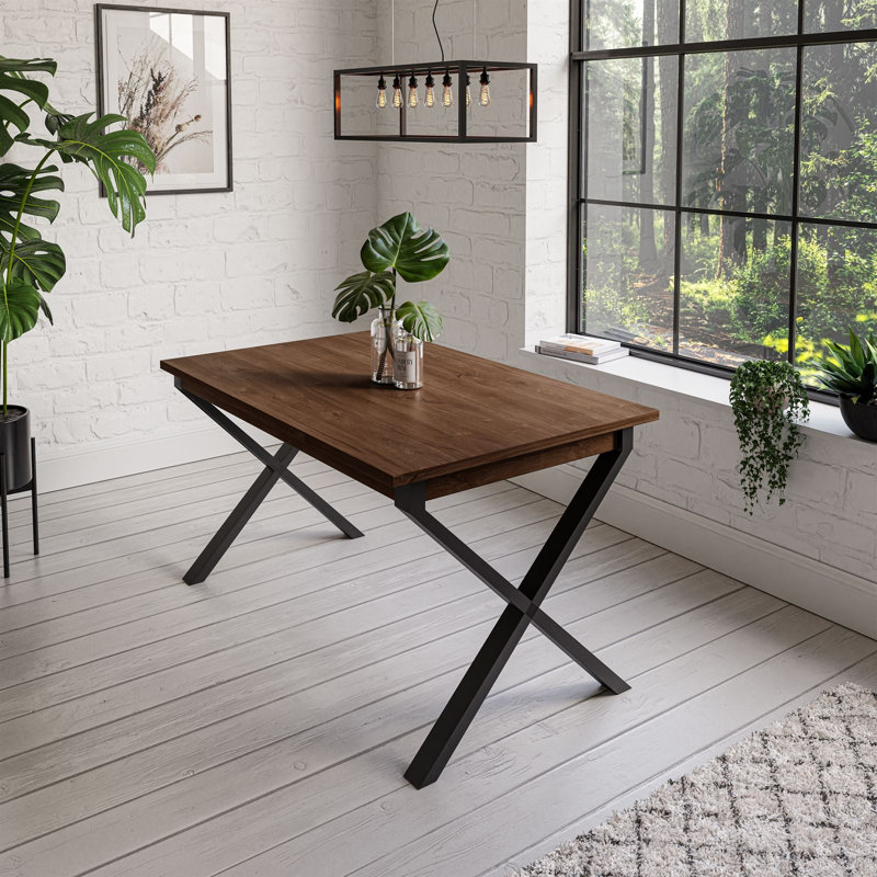 Tirrell Rectangular Restaurant Table, Stirling Oak, 76cm H x 198cm L x 85cm W