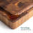 Versatile End Grain Acacia Cutting Board-93547648