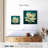 Harnek Water Lily On Teal-109399493