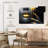 Grunge Gold Makeup Paint Drip Canvas Print-1595020140