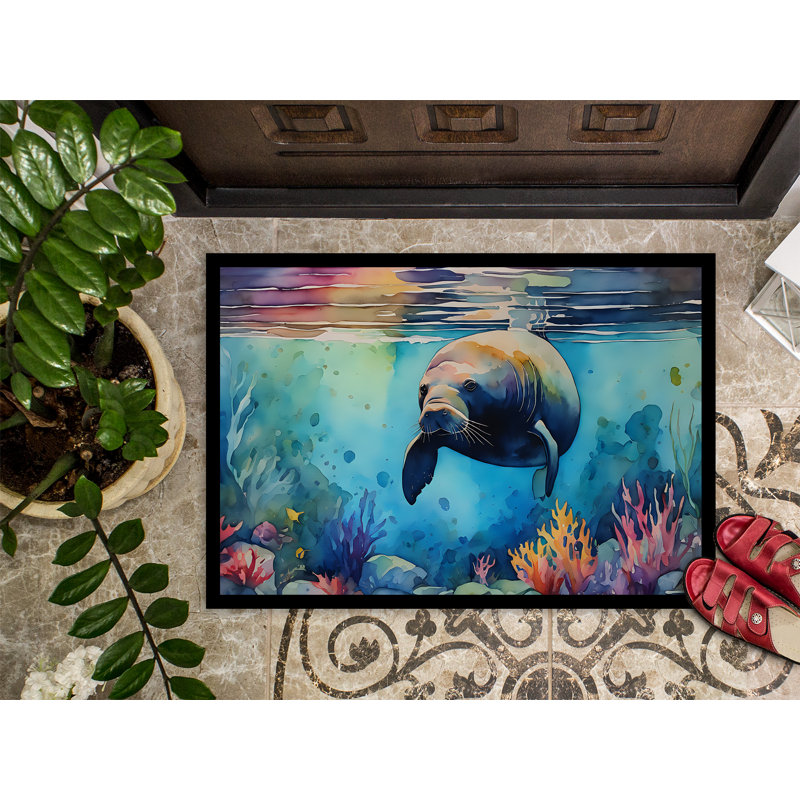 Paillasson Manatee, L 18 po x L 27 po