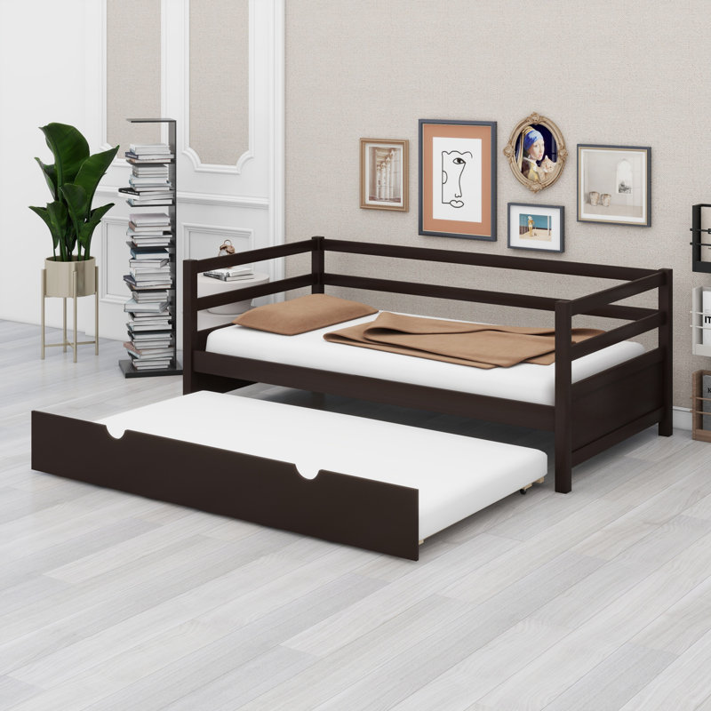 Daybed With Trundle, Espresso