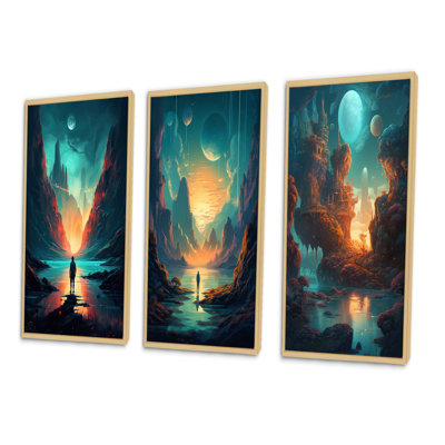 " Swallowed By The Galaxy " 3 - Pieces