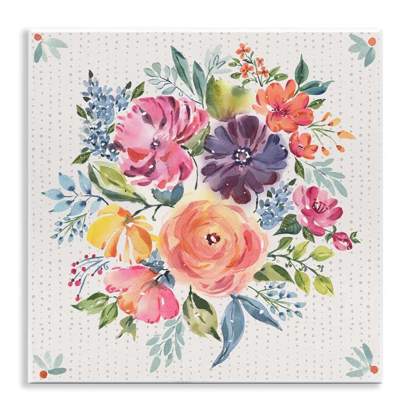 "Spring Bouquet Motif", par Jenny Faw