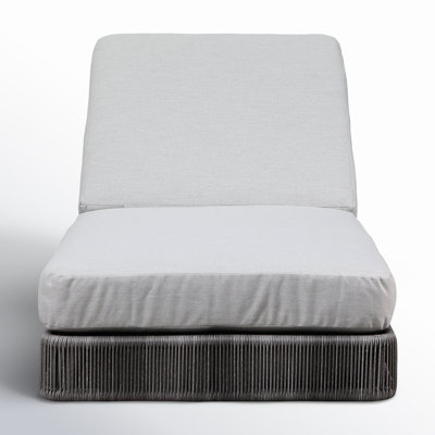 Poveromo Outdoor Metal Chaise Lounge
