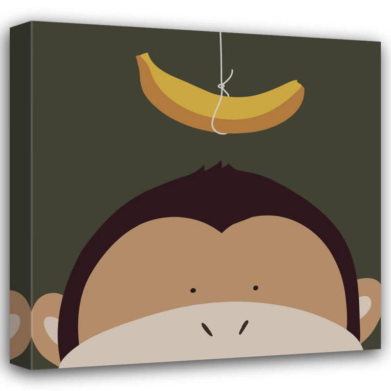 Peek-A-Boo Monkey, 28" H x 28" W