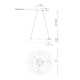 Single Light Dimmable LED Pendant