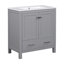 Meuble-lavabo 30 po avec lavabo simple, armoire encastrée Combo-104312978