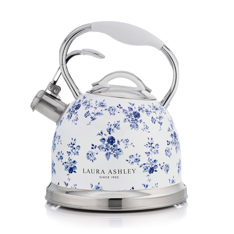 Laura Ashley Stovetop kettle 1.7L, China Rose, China Rose White Blue 