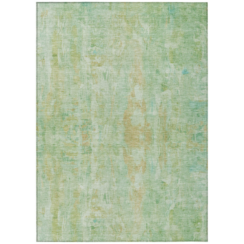 Machine Washable Indoor/Outdoor Chantille ACN2310 Abstract Rug, Rectangle 8' x 10'