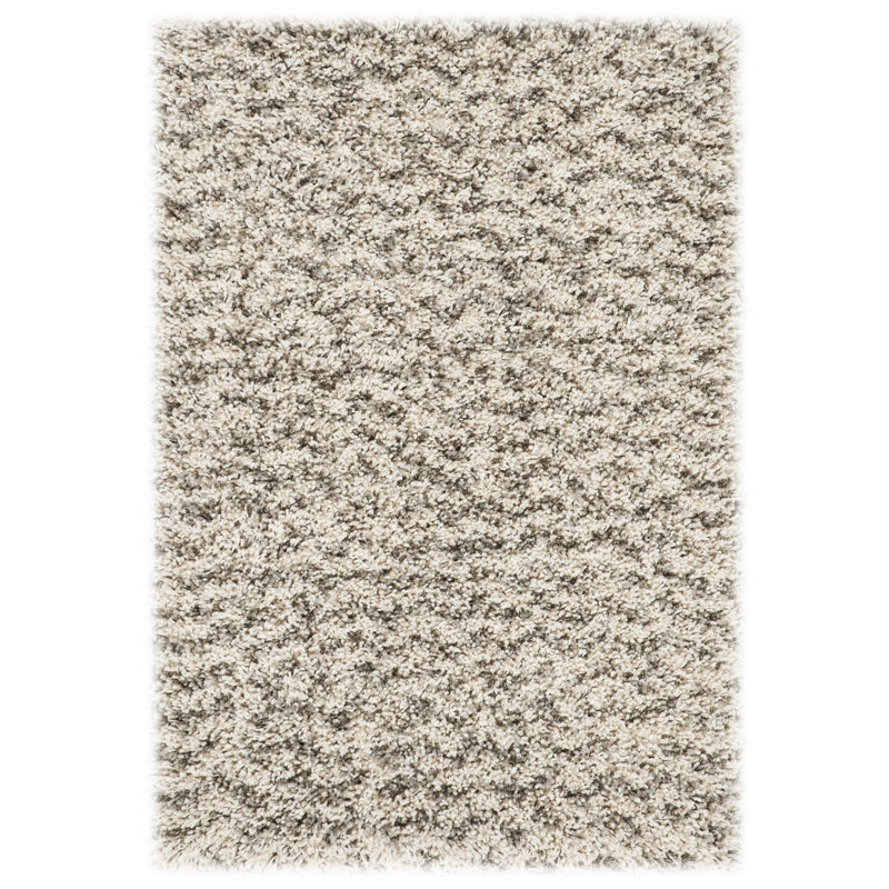 Adessa Shag Performance Chevron Rug, Rectangle 3' x 5'