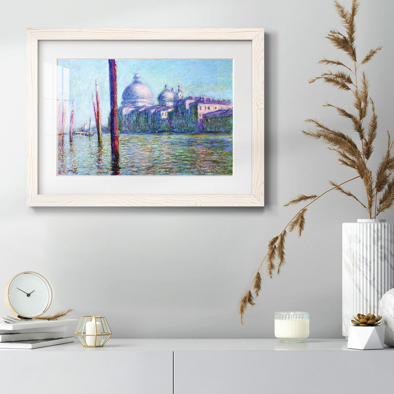 Le Grand Canal à Venise, 1908 03, Blanc, H 14 po x l 20 po x P 1,5 po