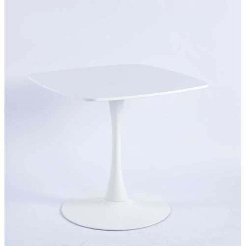 23.62" Square Dining Table, White
