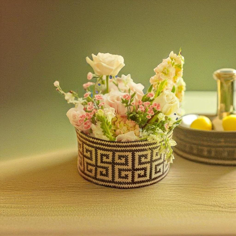 Bloomsbury Market Rattan Decorative Basket