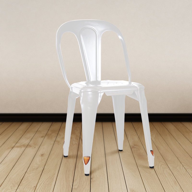 Chaise d'appoint Marais, Blanc