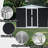 Dark Grey 8x6 Feet Aluminum Alloy Frame Storage Shed, Structure, Ventilation To Promote Air Circulation, Outdoor For Garden Tools Metal Galvanized Steel Construction, Sloped Roof Water Damage, Can