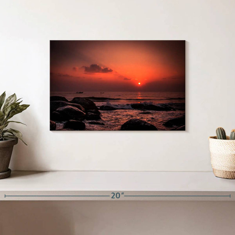 Gillard Rocky Gillard Fiery Sunset, H 8 po x l 12 po