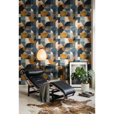Murale rétro Mid Century