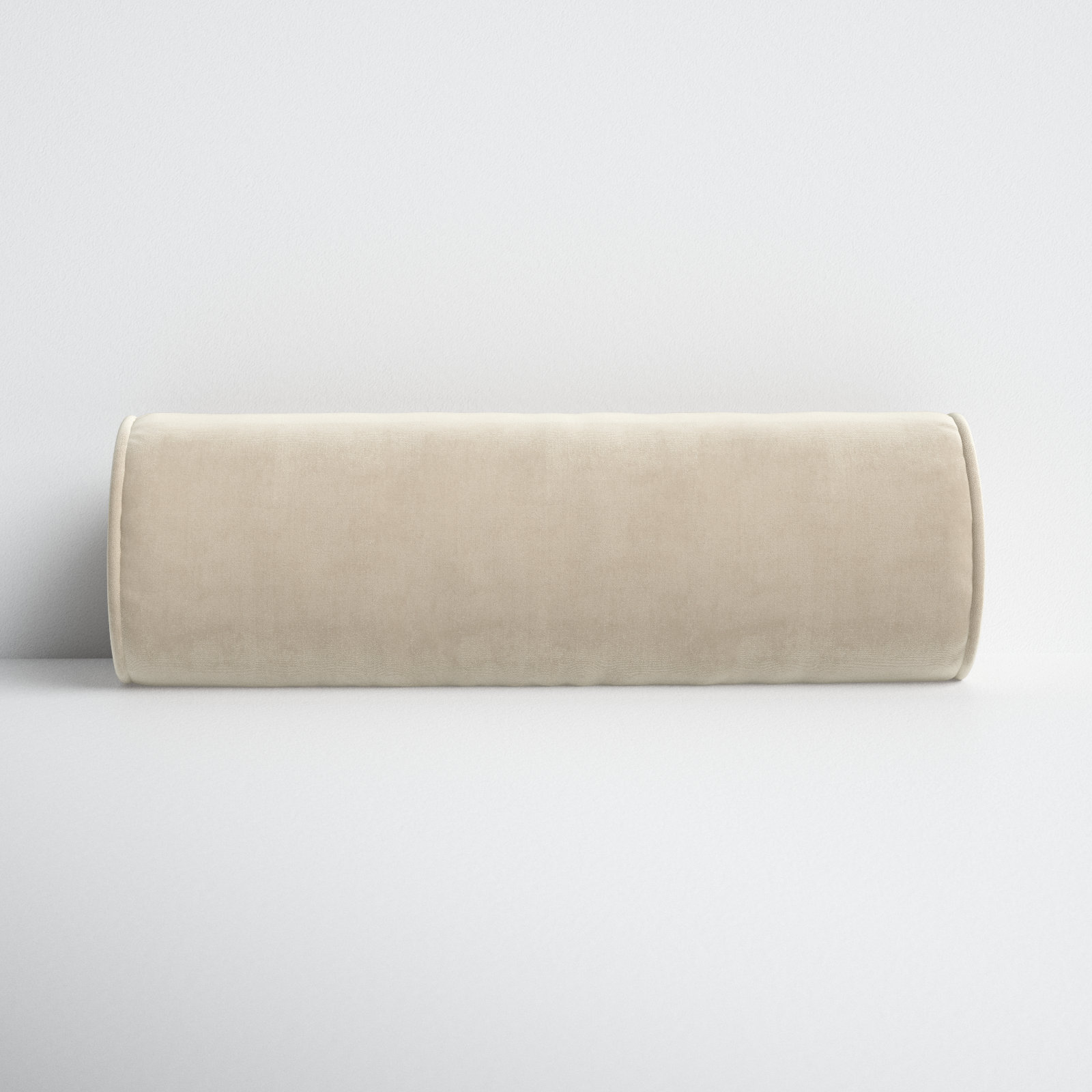 Deane Bolster Accent Pillow, Oatmeal, Pillow Cover Only - No Insert