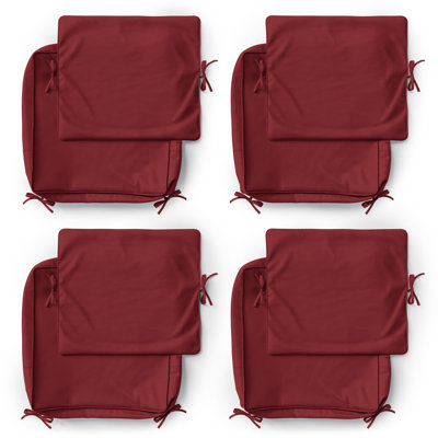 Outdoor Patio Replacement Seat Cushion Cover With Non-Slip Bottom