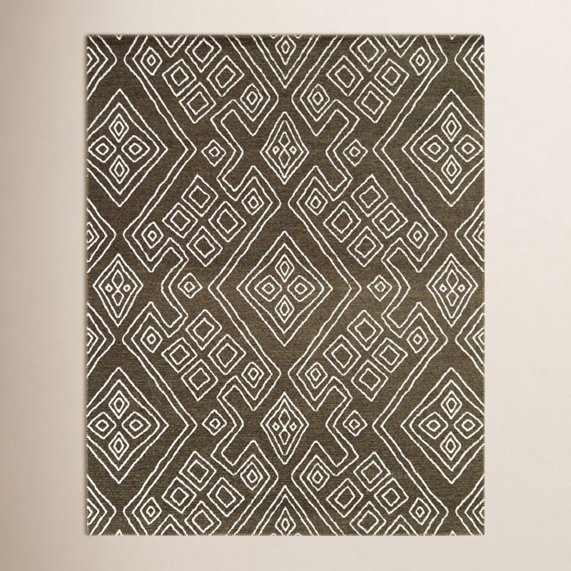 Tapis rectangulaire Kyoto, Rectangle 5 pi 3 po x 7 pi