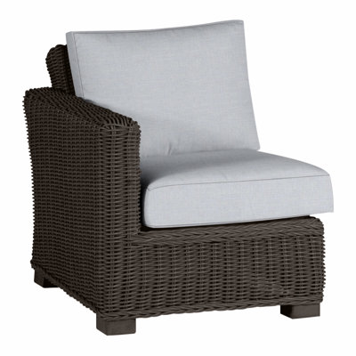 Rustic Woven Sectional Left