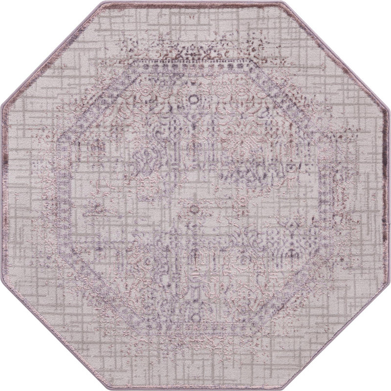 Glencoe Oriental Indoor Rug, Octagon 4'