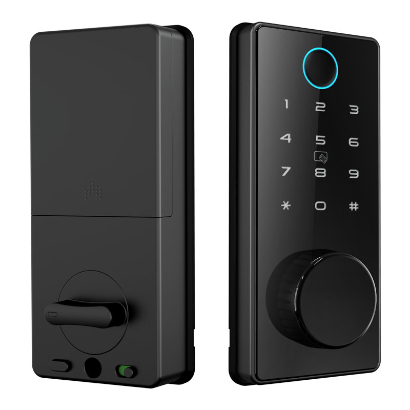 Keyless Smart Door Lock Bluetooth Entry Deadbolt App Control Fingerprint Ic Card