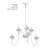 6 - Light Dimmable Chandelier